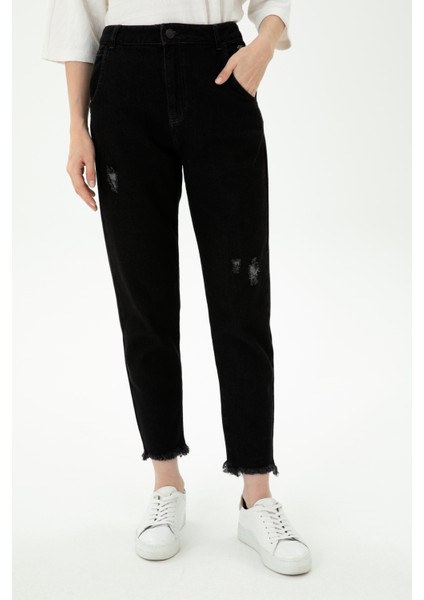 Kadın Siyah Pantolon (Jean) 50272278-DN0027 fiyatları