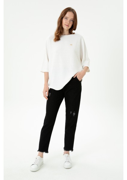 Kadın Siyah Pantolon (Jean) 50272278-DN0027 modelleri