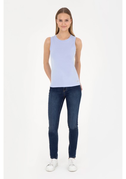 Kadın Mavi T-Shirt 50285852-VR036 fırsatları