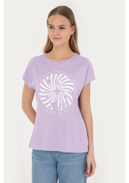 Kadın Lila Tişört 50282896-VR034 fiyatları