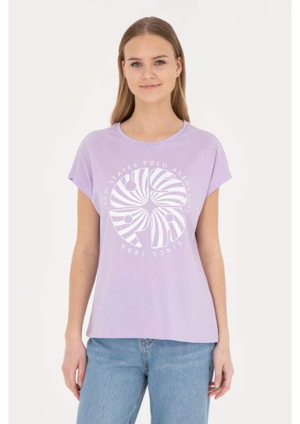 Kadın Lila Tişört 50282896-VR034 modelleri