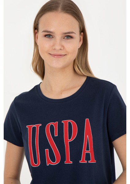 Kadın Lacivert Tişört 50285843-VR033