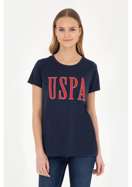 Kadın Lacivert Tişört 50285843-VR033