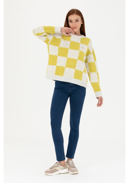 Kadın Koyu Mavi Pantolon (Jean) 50271461-DN0023