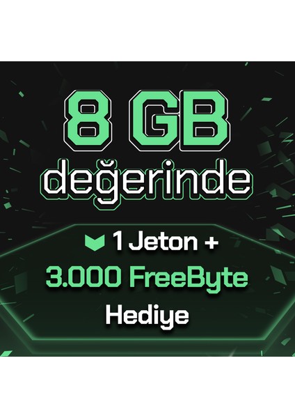 1 Jeton + 3.000 FreeByte