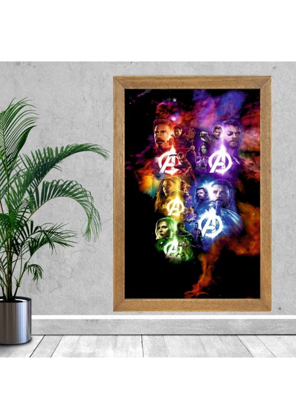 Marvel Tablo, Çerçeveli Cam Tablo 20X30 cm fiyatları