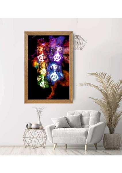 Marvel Tablo, Çerçeveli Cam Tablo 20X30 cm modelleri