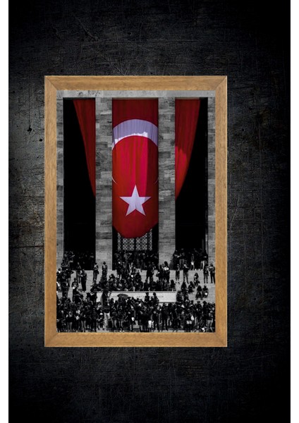 Anıtkabir Tablo, Çerçeveli Cam Tablo 20X30 cm fırsatları