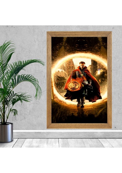 Marvel Doctor Strange Tablo, Çerçeveli Cam Tablo 30X45 cm fiyatları