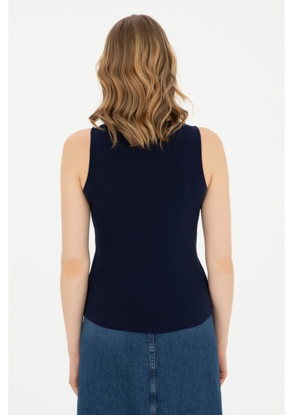 Kadın Lacivert Tişört Basic 50280072-VR033 indirimleri