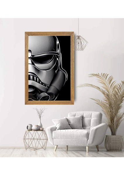 Star Wars Tablo, Çerçeveli Cam Tablo 30X45 cm modelleri