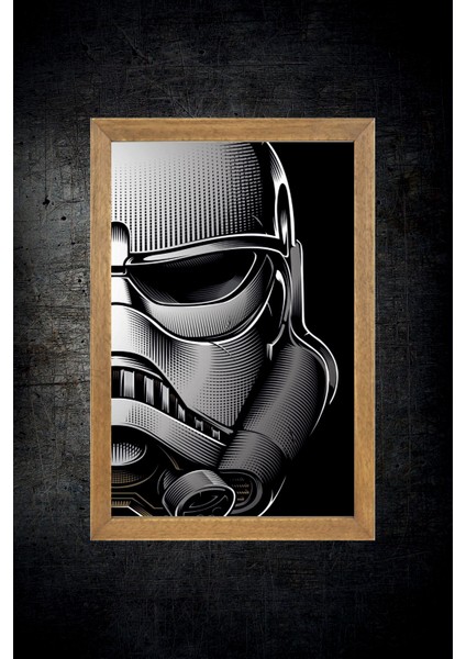 Star Wars Tablo, Çerçeveli Cam Tablo 30X45 cm fırsatları