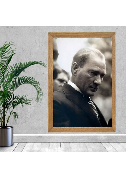 Mustafa Kemal Atatürk Tablo, Çerçeveli Cam Tablo 30X45 cm fiyatları