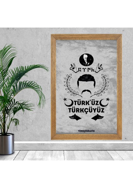 Türkçü Tablo, Çerçeveli Cam Tablo 30X45 cm fiyatları