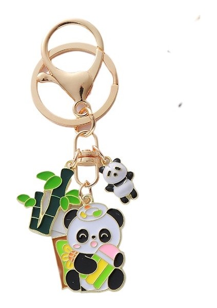 Sevimli Dev Panda Metal Anahtarlık (Yurt Dışından)