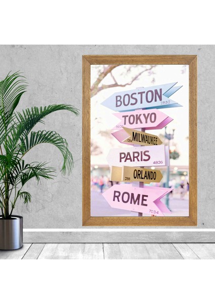 Tablo, Çerçeveli Cam Tablo 20X30 cm fiyatları