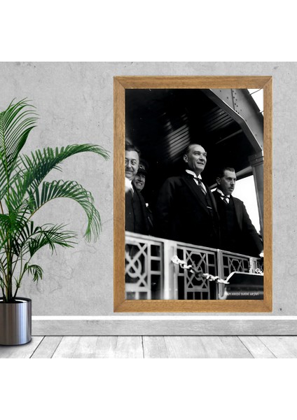 Mustafa Kemal Atatürk Tablo, Çerçeveli Cam Tablo 20X30 cm fiyatları