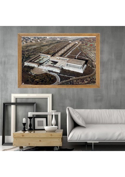 Anıtkabir Tablo, Çerçeveli Cam Tablo 20X30 cm