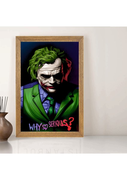Joker Tablo, Çerçeveli Cam Tablo 30X45 cm