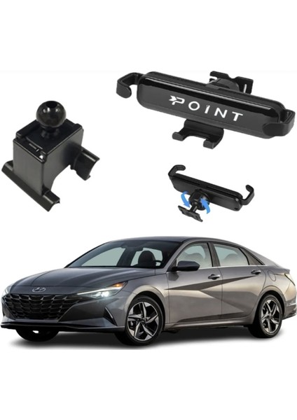 Hyundai Elantra Araca Özel Telefon Tutacağı 2021 Sonrası Uyumlu