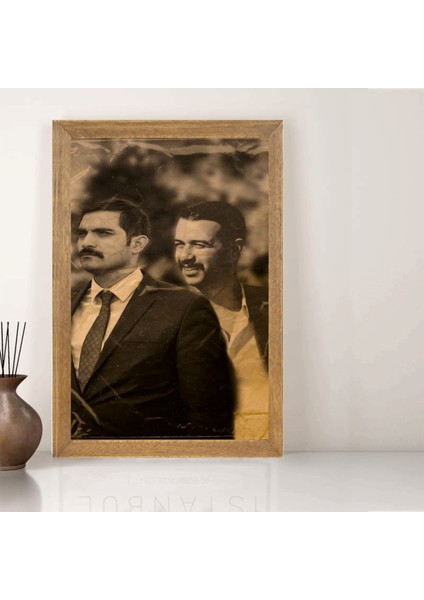 Fırat Çakıroğlu, Sinan Ateş Tablo, Çerçeveli Cam Tablo 20X30 cm