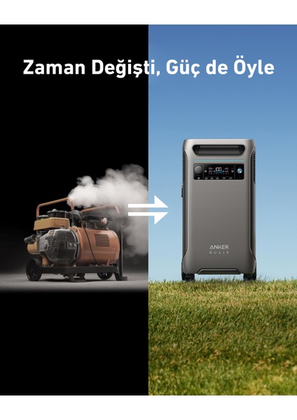 SOLIX F3800 Taşınabilir Güç İstasyonu 3840Wh I 6000W - A1790 (Anker Türkiye Garantili)