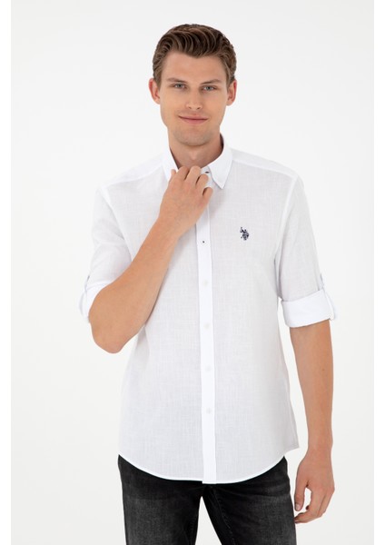Erkek Beyaz Gömlek Basic 50288648-VR013 modelleri