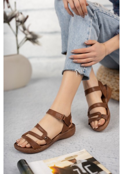 Sonia Anatomik Ortopedik Rahat Kadın Sandalet modelleri