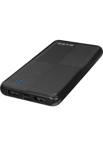 IP-G12N 10000MAH Micro+Usb+ Type-C Giriş+Çıkış Siyah Taşınabilir Pil Şarj Cihazı Powerbank modelleri