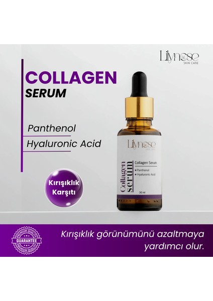 Yaşlanma Belirtilerini Gidermeye Yardımcı Collagen Serum 30 ml