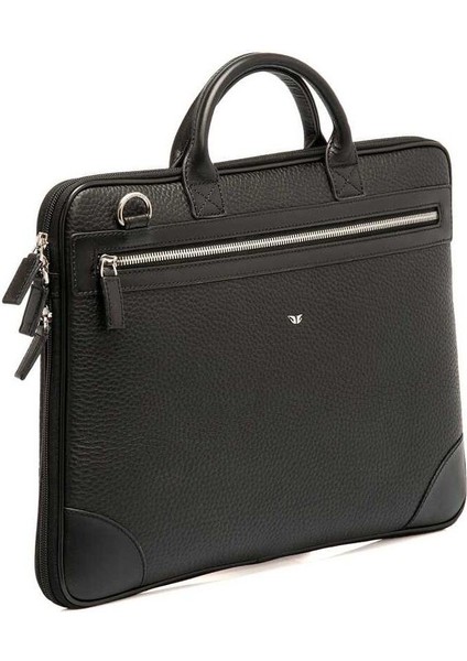 Siyah Hakiki Deri Erkek Laptop Çantası - S1LC00021111-D3H modelleri
