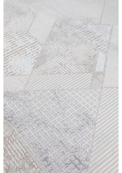 Bienal Saçaklı Modern Dokuma Halı 8699A-GRI modelleri