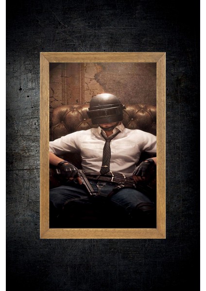 Pubg Tablo, Çerçeveli Cam Tablo 20X30 cm fırsatları