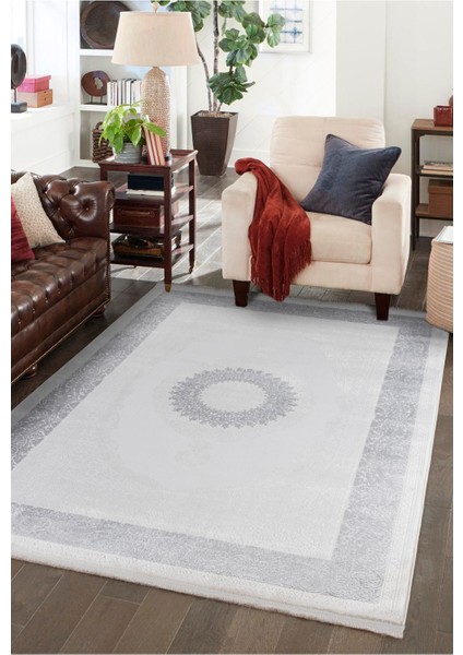 Bienal Saçaklı Modern Dokuma Halı 8654A-GRI fiyatları