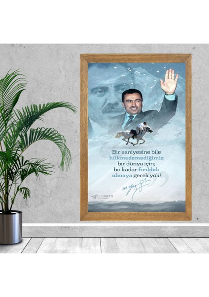 Muhsin Yazıcıoğlu Tablo, Çerçeveli Cam Tablo 20X30 cm fiyatları