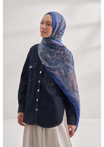Etro Desen Şal 6036-SAKS