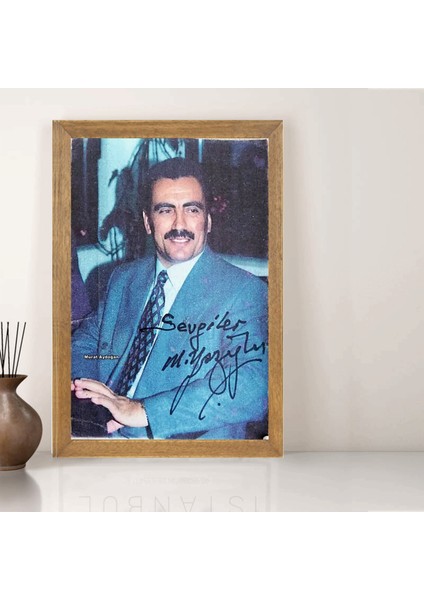 Muhsin Yazıcıoğlu Tablo, Çerçeveli Cam Tablo 20X30 cm