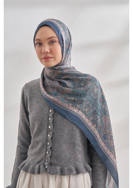Etro Desen Şal 6036-ZÜMRÜT