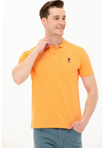 Erkek Turuncu Tişört Basic 50266337-VR051