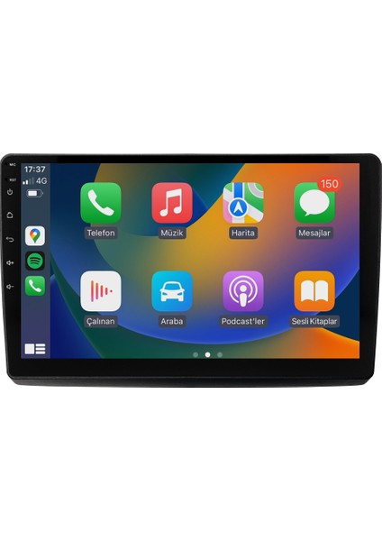 Renault Trafic (2001-2010) Android 14 Multimedya Carplay 9 Inch 4 GB Ram / 64 GB CRV-4754XD