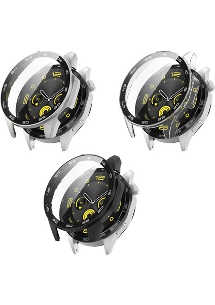 Huawei Gt4 46MM Uyumlu Sayısal Kadranlı Ekran Koruyuculu Kasa Tam Koruma fırsatları