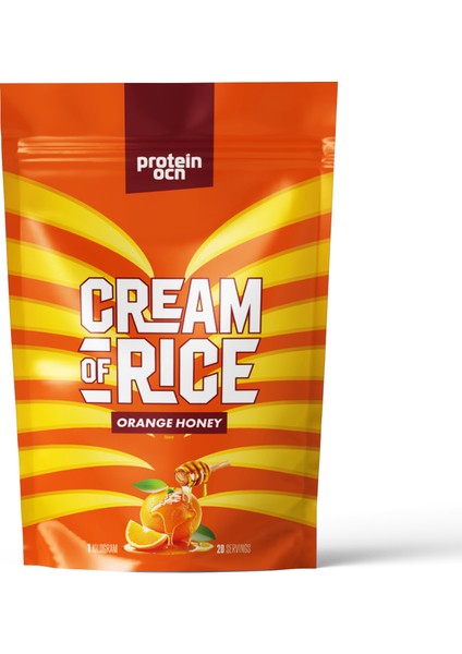 Cream Of Rice Pirinç Kreması - Orange Honey - 1 kg - 20 Servis