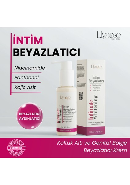 Intim Krem Koltuk Altı Genital Bölge Için Krem 100ML