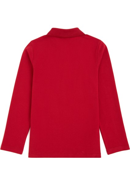 Kız Çocuk Kırmızı Sweatshirt 50296377-VR030