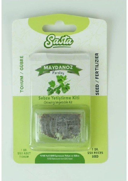Sebze Yetiştirme Kiti - Maydanoz