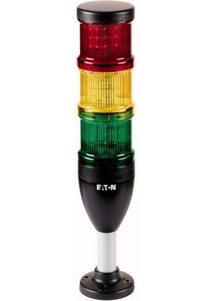 SL7-100-L-RYG-24LED Işıklı Kolon (Sl7)-Kalıcı, Kırmızı/sarı/yeşil (Led 24V Ac/dc)