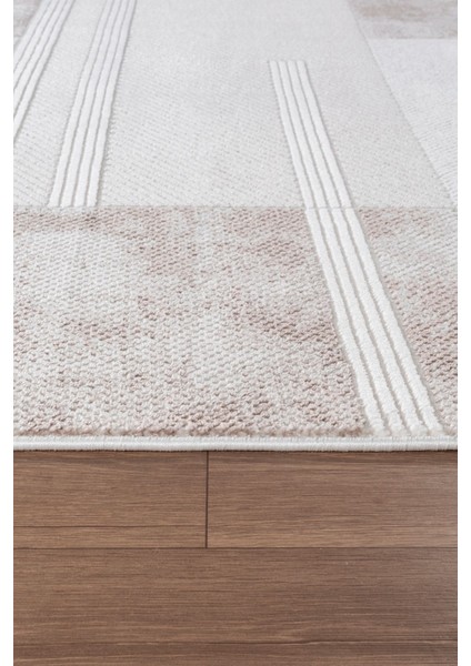 Bienal Saçaklı Modern Dokuma Halı,yüksek Kalite Oturma Odası,salon,mutfak Halısı 8701A-BEJ indirimleri