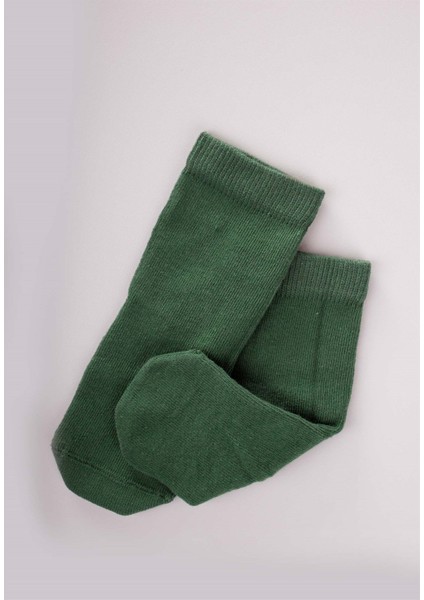 Çocuk Çorabı 2-9 Yaş Haki Yeşil fiyatları