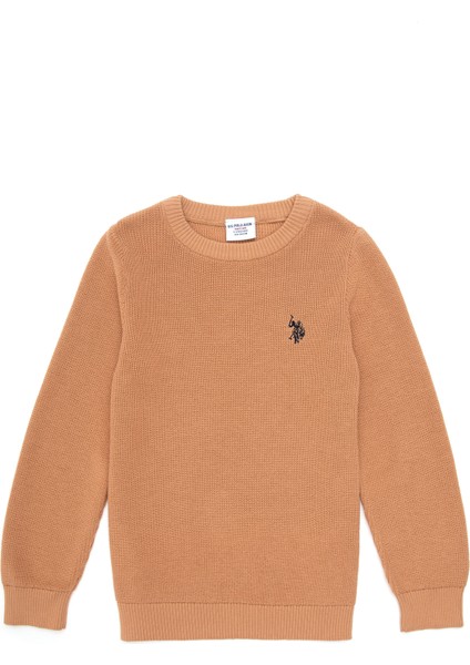 Kız Çocuk Camel Kazak /Triko 50293601-VR015