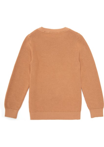 Kız Çocuk Camel Kazak /Triko 50293601-VR015